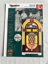 ORIGINAL flyers Wurlitzer One moreTime 