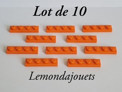 Lego 3710 lot plat 1x4 - 3710, de