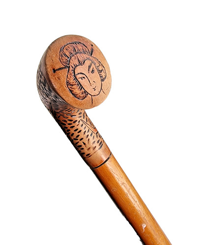 Cane marche gravée - cane, de