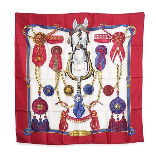 Foulard soie hermès - soie,
