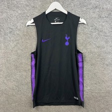 Tottenham Hotspur Shirt Mens Medium Nike Training Vest Tank Player Issue 2018/19