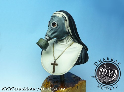 Figurine buste sœur - buste,