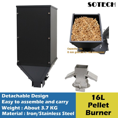 Sotech outdoor pellet stove - outdoor,