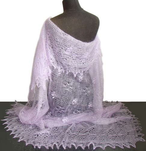 Chale lilas clair - lilas,