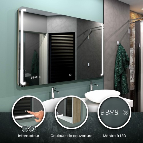 Miroir led oslo 3 - led, couleurs