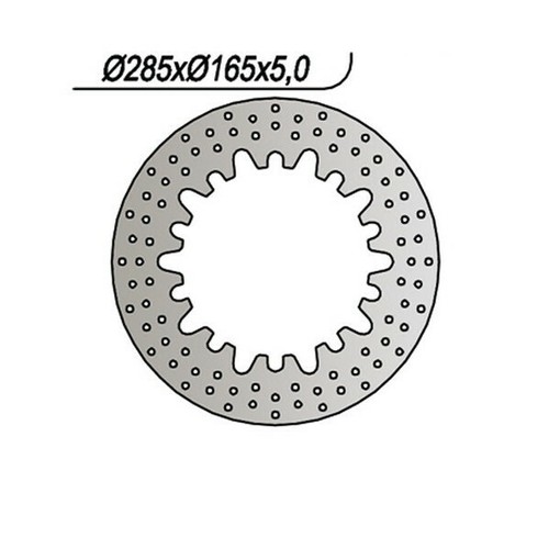Disque frein avant 1042 - de,