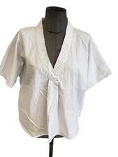 Très Belle Blouse Coton Bleu