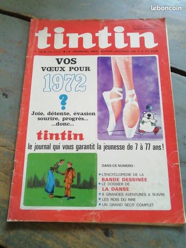 Magazine tintin journal - le, des