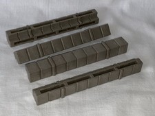 Playmobil 4 Raccords Angle Murs Château Maison 3445 3450 3666 Médiéval