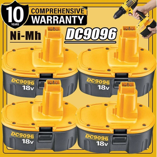 4pack 18v for dewalt volt - for,