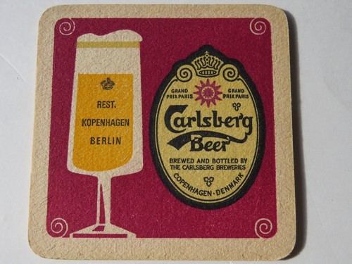 Bière barre dessous verre - dessous, de