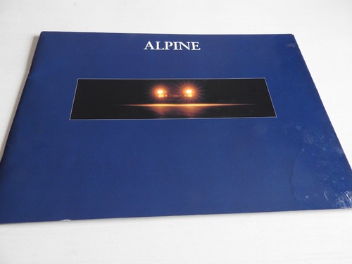 Catalogue alpine 610 1992 - catalogue, a