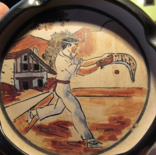 Ancien cendrier vide poche - vide,