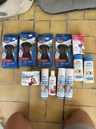 Lot neuf soins et - :, 15