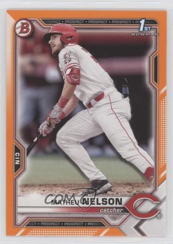 2021 bowman draft - draft, orange