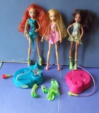 Lot de poupées Winx Club Mattel Singsational