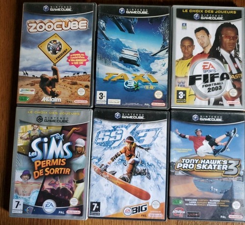 Lot jeux game cube - lot,