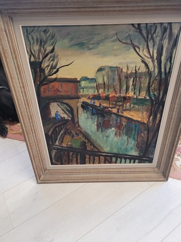Tableau ancien huile sur - tableau, toile