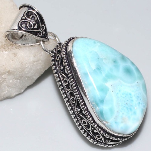 Pendentif larimar et - pendentif,