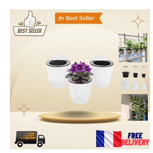 Set pots suspendus avec - pots,