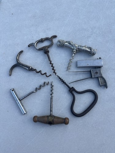 Lot ancien tire bouchon - 7,