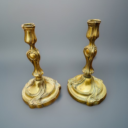 Paire flambeaux bougeoirs - flambeaux,