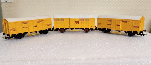 Jouef wagons couverts à - 3,