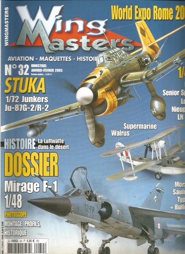 Wing masters stuka - masters, n°32