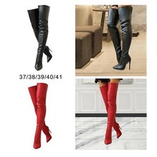 Cuissardes en cuir PU