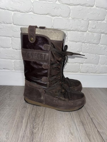 Bottes moon boot marron - boot,
