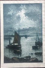 Le départ pour la pêche -