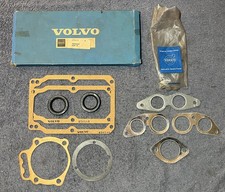 Volvo 544 Amazon B16 Intake Exhaust Gasket + Transmission M4 Gearbox + Gasket Set NOS