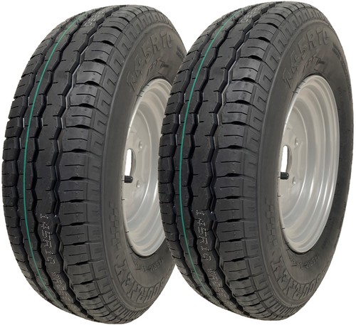 Roue remorque 145r10 pneu - de, 145r10,