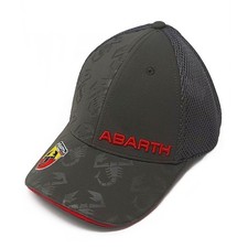 Casquette Abarth Grise Verte