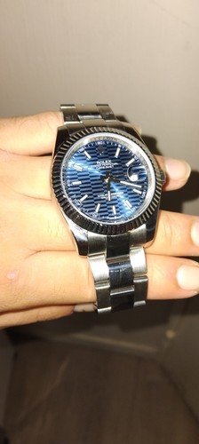 Rolex oyster perpetual bleu - perpetual,