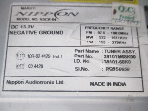 Autoradio récepteur nissan - rÉcepteur,