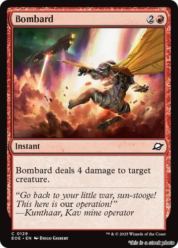Bombard eoe 129 lightly - bombard, [eoe