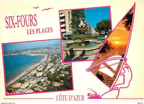 Carte postale six - postale,