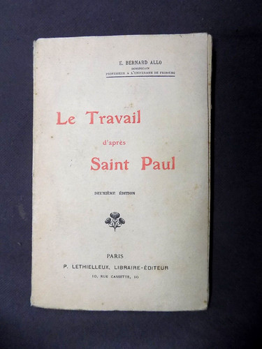 Travail après saint paul - le, d'après