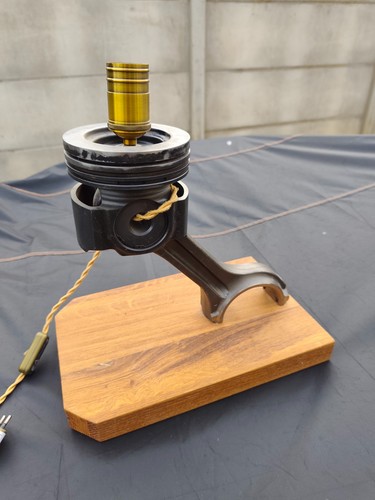 Lampe industrielle artisanale