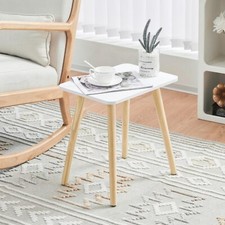 Table d'appoint en bois petite table de salon table de chevet table à thé tab...