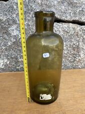 N. 4 pot bottle bottle apothecary’s blown bottle, pharmacy GLASS smoke old