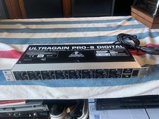 Behringer ADA8000 Ultragain Pro-8 Digital 8-Channel A/D & D/A Converter/used