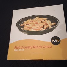 Plat crousty micro-onde Icéo