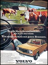 Volvo 144, original advertisement from 1971