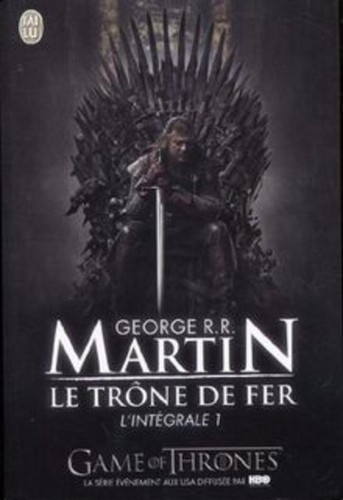 Livre trône fer - trône,