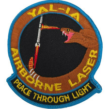 YAL-1A Airborne Laser ABL program Peace Through Light Patch