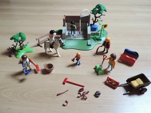 Playmobil box de lavage - box,