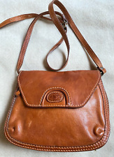 "Spigola" sac à main en cuir  vintage bag à saisir