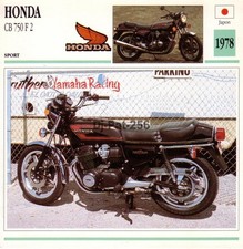 Fiche Moto : HONDA CB 750 Four